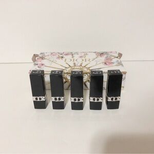 🌸New Dior 5 Pieces Mini Lipstick Set